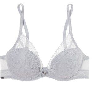 Chantelle Festivité stretch-lace and tulle underwired T-shirt bra